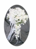 Cascading Bridal Bouquet from Bridal Silk Bouquets
